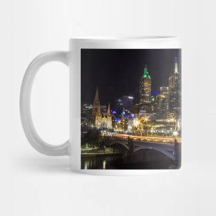 Princes Bridge, Melbourne, Victoria, Australia. Mug